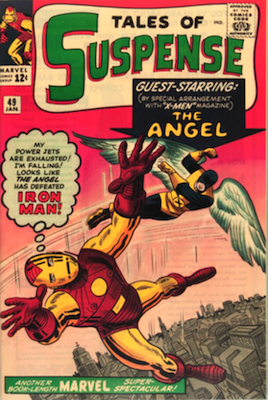 Tales of Suspense #49: Angel vs Iron Man. Click for values