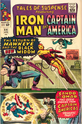 Tales of Suspense #64: Black Widow as super-villain. Click to appraise or sell your copy