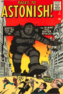 Tales to Astonish #3: Monster cover story