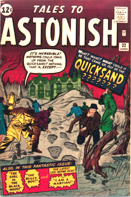 Tales to Astonish #32: Sandman prototype