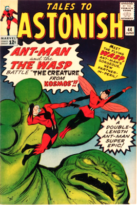 Tales to Astonish #44: 1st Wasp. Click for a free valuation of your vintage comic books