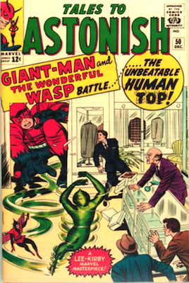 Tales to Astonish #50: 1st Human Top (Whirlwind)