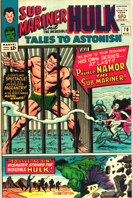 Tales to Astonish #70: Hulk and Sub-Mariner double headers begin