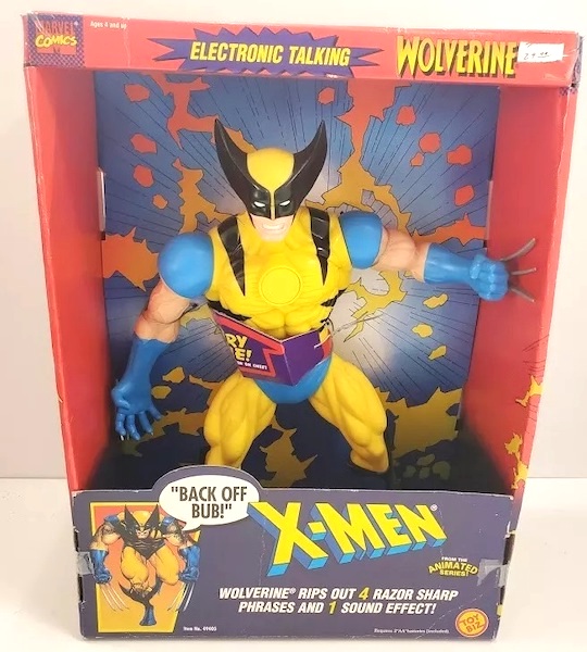 X-Men Electronic Talking Wolverine Figure. Click to value yours