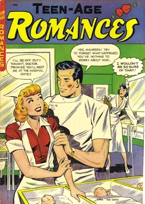 Teen-Age Romances #2: Matt Baker art. Click to value yours