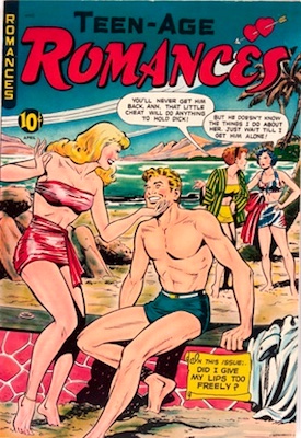 Teen-Age Romances #9: Matt Baker cover art. Click to sell one