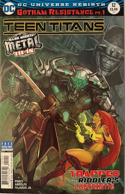 Teen Titans #12: 1st Batman Who Laughs