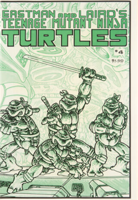 Teenage Mutant Ninja Turtles #4
1st printing (1985). Click to value your TMNT comics