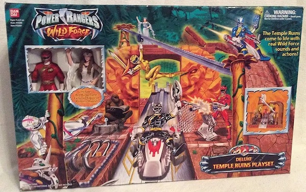 Power Rangers Wild Force Deluxe Temple Ruins Playset. Click for appraisal