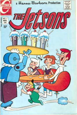 Jetsons #1 (1970): Charlton relaunch. Click to value yours