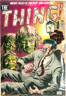 The Thing! #1: 1st in Charlton pre-Code horror series. Click to sell your horror comics