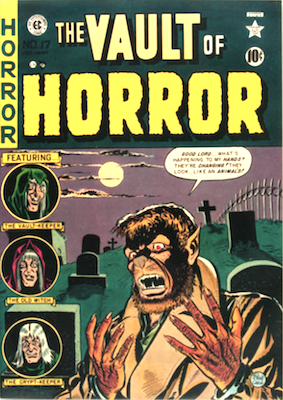 The Vault of Horror #17: Werewolf cover story