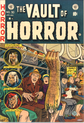 The Vault of Horror #30: Classic dismembered arm cover