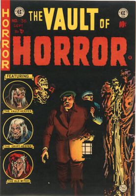 The Vault of Horror comic #38. Click for a free appraisal of your horror comic collection