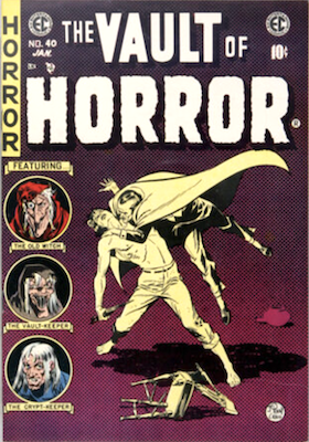 The Vault of Horror comic price guide