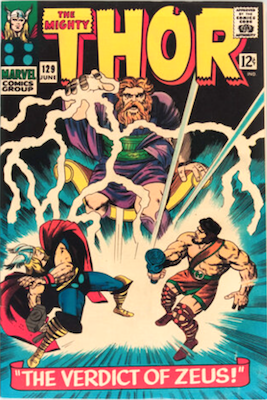 Thor #129: 1st Ares. Click to sell or appraise your Thor Marvel Comics