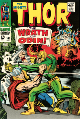 Thor #147: Loki cover. Click to sell or appraise your comic books