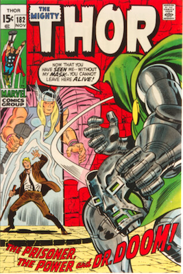 Thor #182: Dr. Doom crossover. Click to sell or value yours