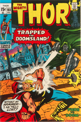 Thor #183: Dr. Doom crossover. Click to sell or value one