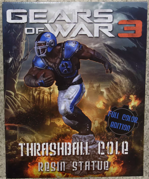 NECA Gears of War 3 Thrashball Cole Resin Statue. Click for a free appraisal of yours