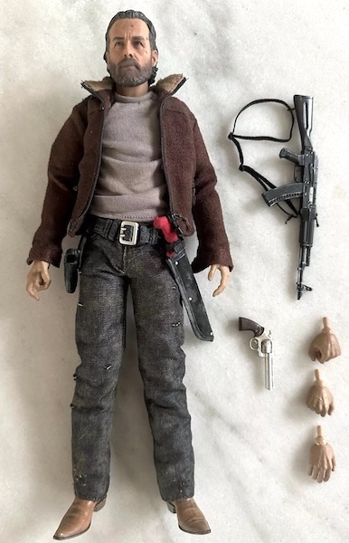 The Walking Dead Rick Grimes Action Figure out of the box