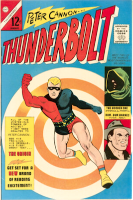 Thunderbolt #1 (1966): 1st Peter Cannon as Thunderbolt. Click to sell one