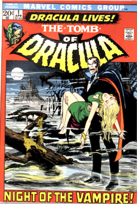 Tomb of Dracula #1 (1972): Neal Adams cover