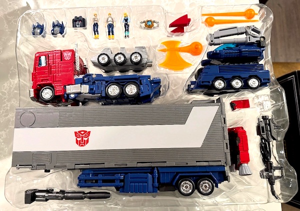 Transformers Masterpiece MP-44 Optimus Prime Convoy 3.0 open box. Click to sell yours