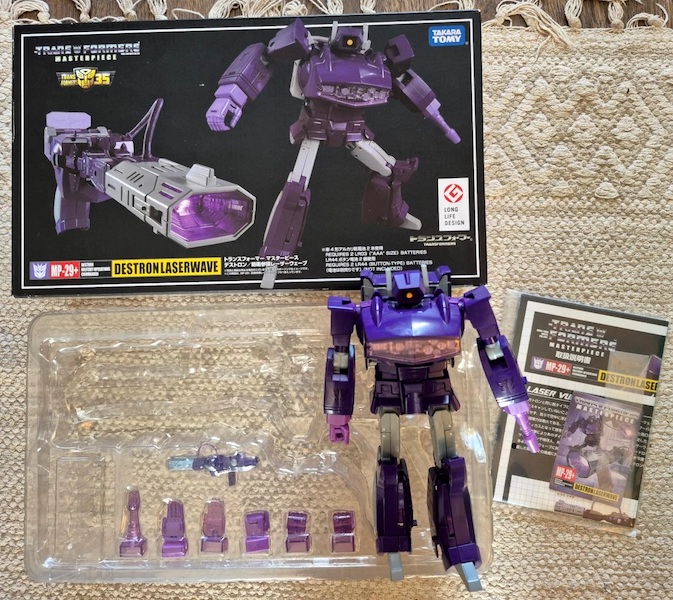 Transformers Masterpiece MP-29+ Destron Laserwave open box. Click to sell one