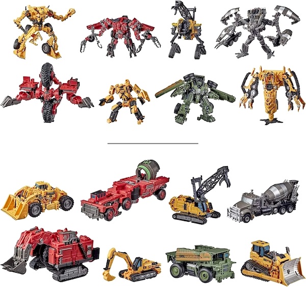 Transformers Studio Series 69 Devastator Combiner out of the box. Click to sell one