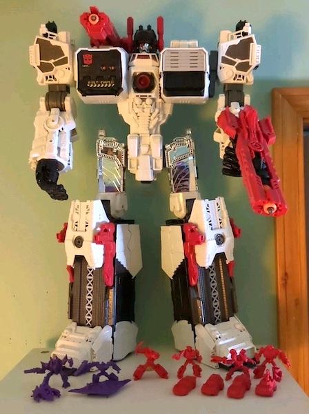 Hasbro Transformers SDCC 2013 30 Year Anniversary Metroplex out of the box. Click to sell or value one