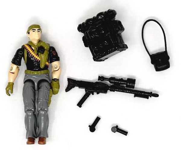 G.I. Joe Tunnel Rat Action Figure out of the pack. Click for a free valuation or to sell