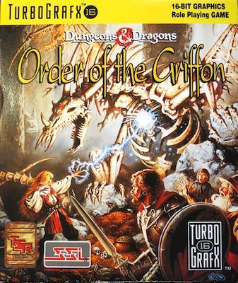 TurboGrafx Order of the Griffon (1992). Click to sell or appraise yours