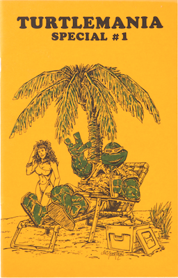 Turtlemania #1 (1986): Gold Edition limited to 10 copies