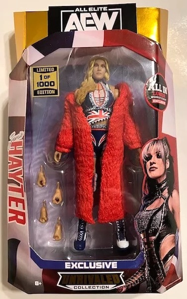 AEW Unrivaled UK Exclusive Jamie Hayter Chase Action Figure. Click to sell yours today
