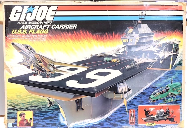 G.I. Joe USS Flagg playset. Click for a free appraisal