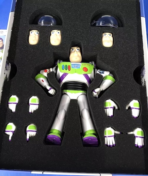 Toy Story Ultimate Buzz Lightyear Action Figure open box. Click to appraise your Toy Story action figures