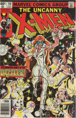 X-Men #130: First Dazzler. Click for values