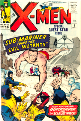 Uncanny X-Men #6: Sub-Mariner crossover. Click to value or sell comics