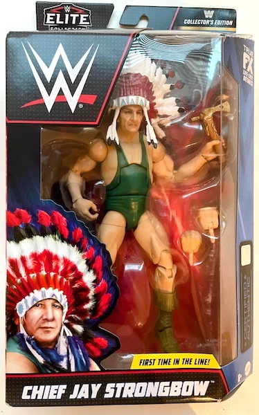 WWE Elite Series 90 Chief Jay Strongbow Action Figure. Click for valuation