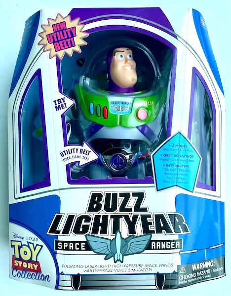 Toy Story Utility Belt Buzz Lightyear Action Figure. Click for a free appraisal of your action figures