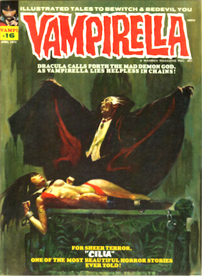 Vampirella #16: Dracula cover, probably the first. Click to sell or appraise one