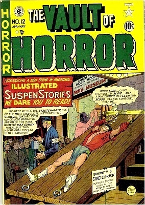 Vault of Horror #12: Classic torture cover