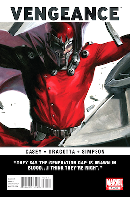 Vengeance #1: Dell'Otto cover. Click to sell or value yours