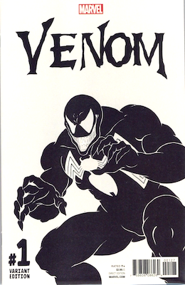 Venom #1 (2017): McFarlane Sketch Variant Cover. Click to sell one