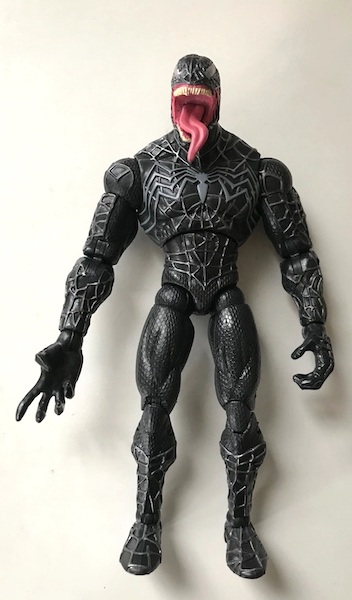 Marvel Legends Spider-man 3 Sandman BAF Series Venom out of the pack. Click to value yours