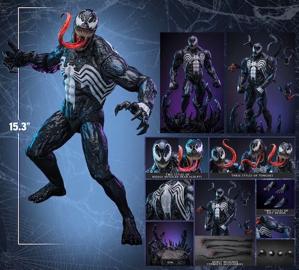 Marvel Comics CMS023 1/6th Scale Venom. Click to value or sell one