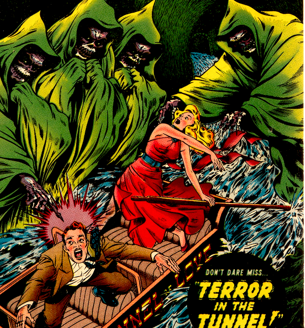 Venus comic #18: Tunnel of Love turns into terror