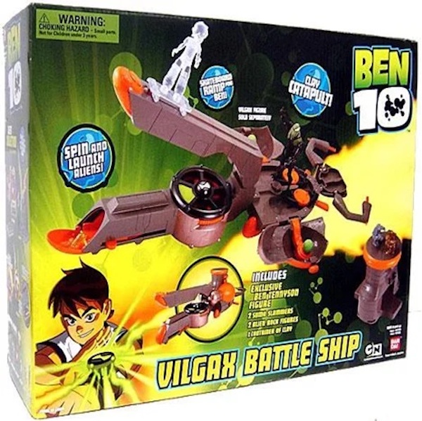 Ben 10 Vilgax Battle Ship Playset. Click to have yours valued