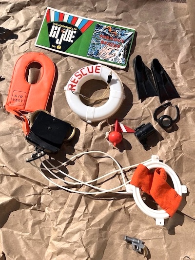 The Adventure of GI Joe Perilous Rescue out of the box. Click to sell or value yours